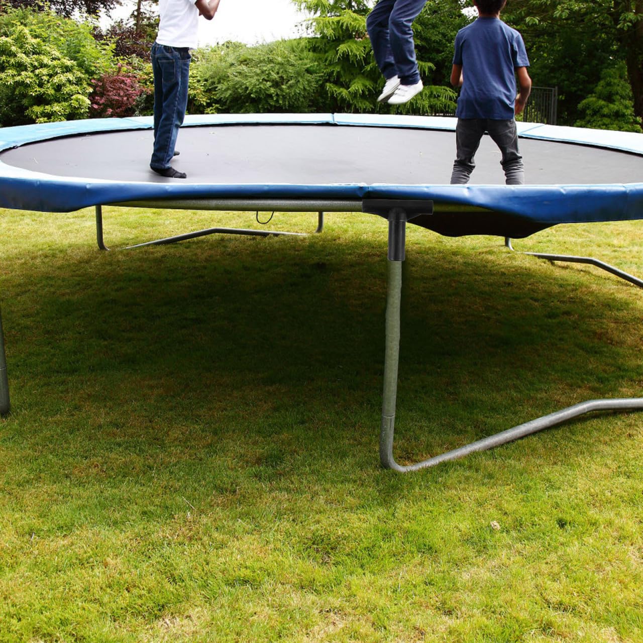 6 Stück T-Rohrverbinder Für Trampolin - Schwarze Steckverbinder Für Stangen & Netz