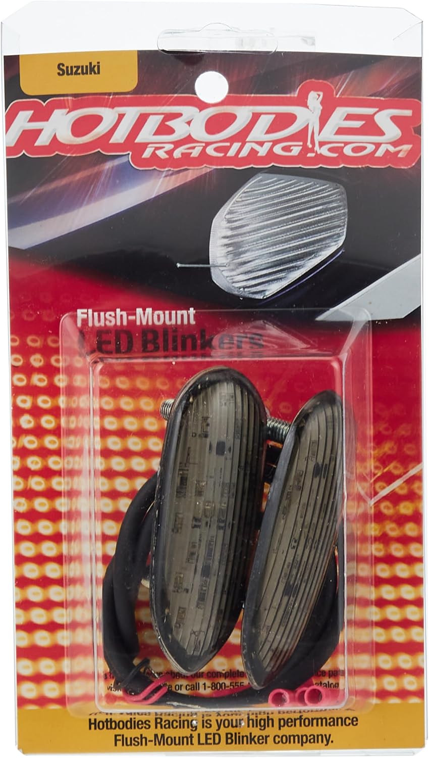 S06GS-SIG-SMK LED Blinker/Mirror Block-Off with Smoke Lens