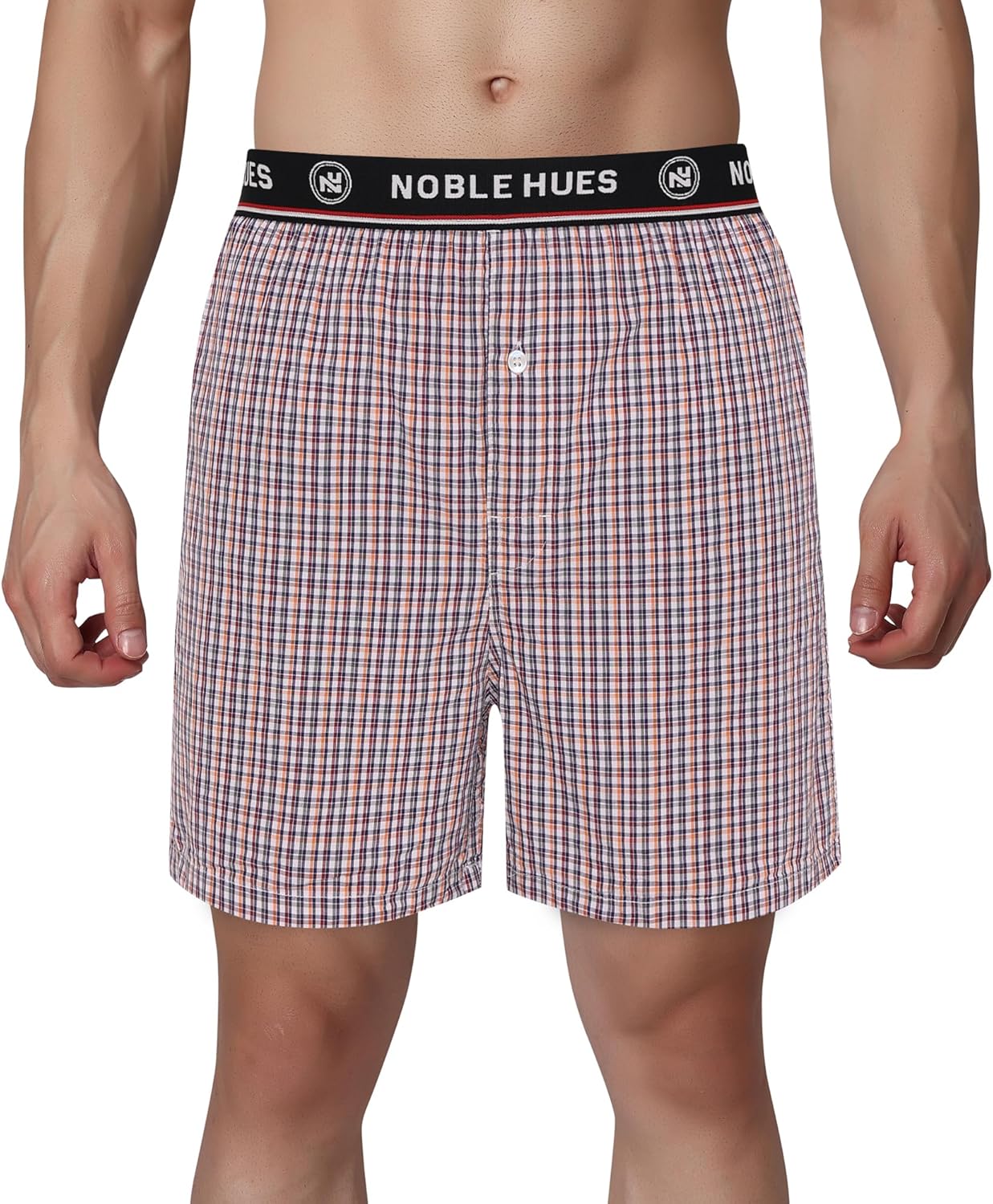 Mens Underwear Cotton Boxers Pack - Mens Boxers with Everyday Comfort, Cool & Breathable Boxers for Men - Image 6