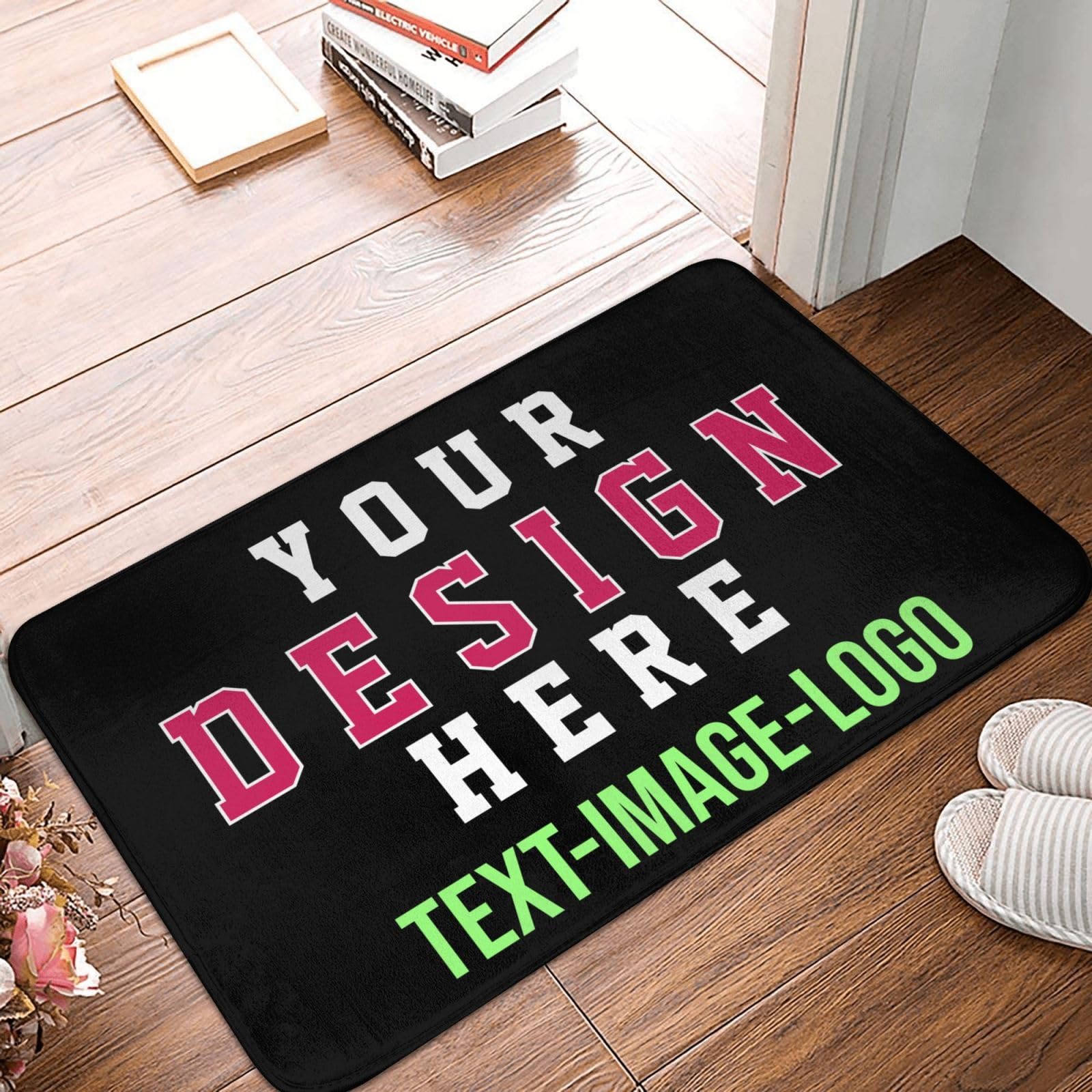 Custom Rug with Logo Custom Cool Rugs for Bedroom Custom Carpet Personalized Door Mat Designer Rugs for Men