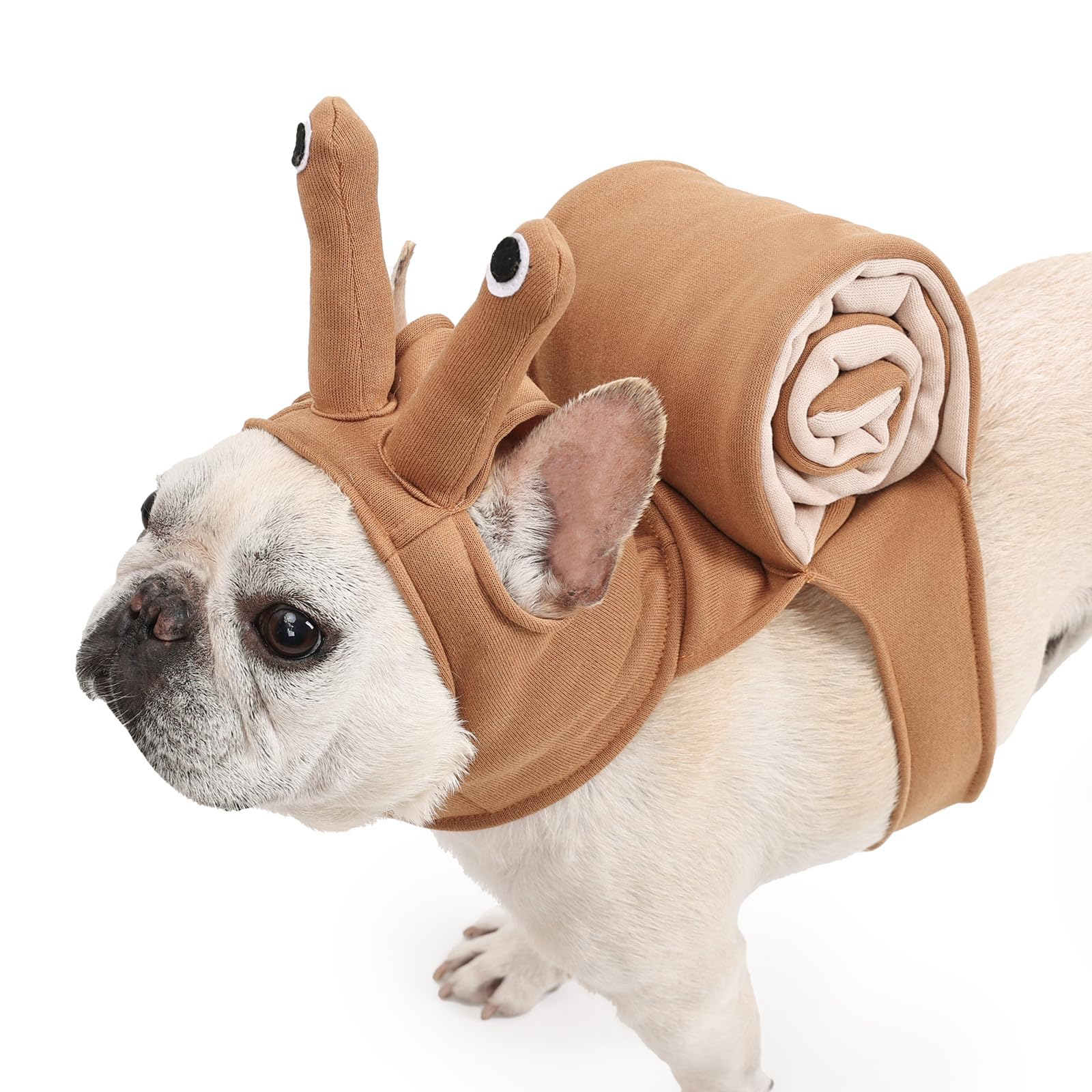 MeiAOBest Halloween Pet Snail Costume,Funny Cat/Dog Festival Party Cosplay Clothing,Christmas Cat Dog Dress Up Outfit for Puppy Small Medium Dog_M - Image 4
