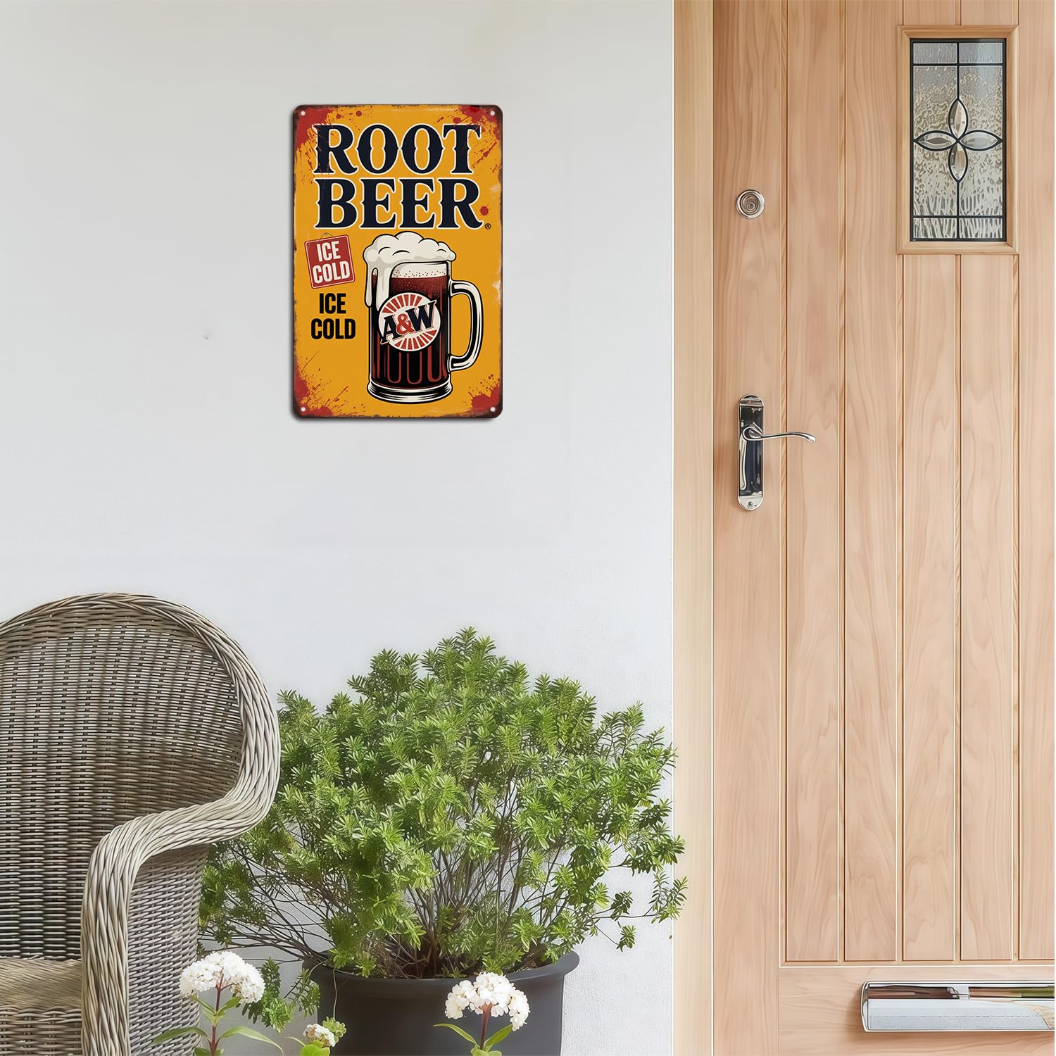 Amazon.com: A&W Root Beer tin sign Vintage A&W Root Beer Metal
