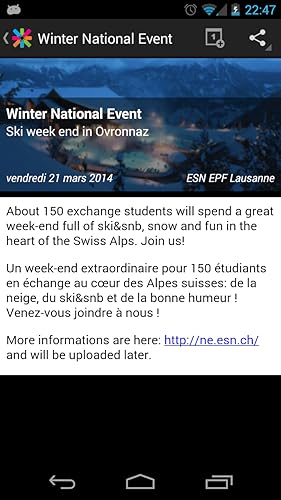 My ESN Events
