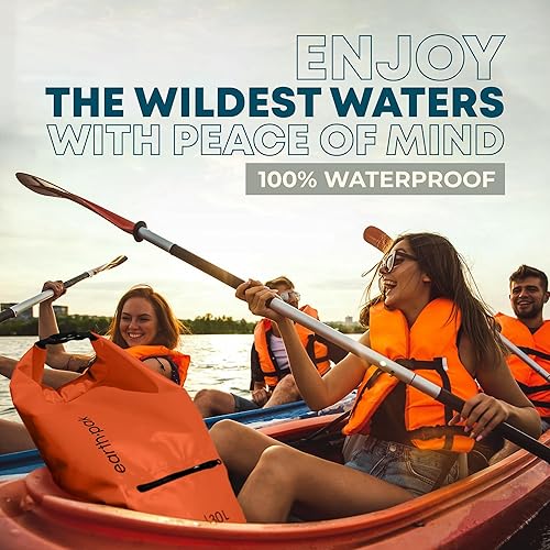 Miniatura 3 de Earth Pak Waterproof Dry Bag with Zippered Pocket - Waterproof Dry Bag Backpack Keeps Gear Dry