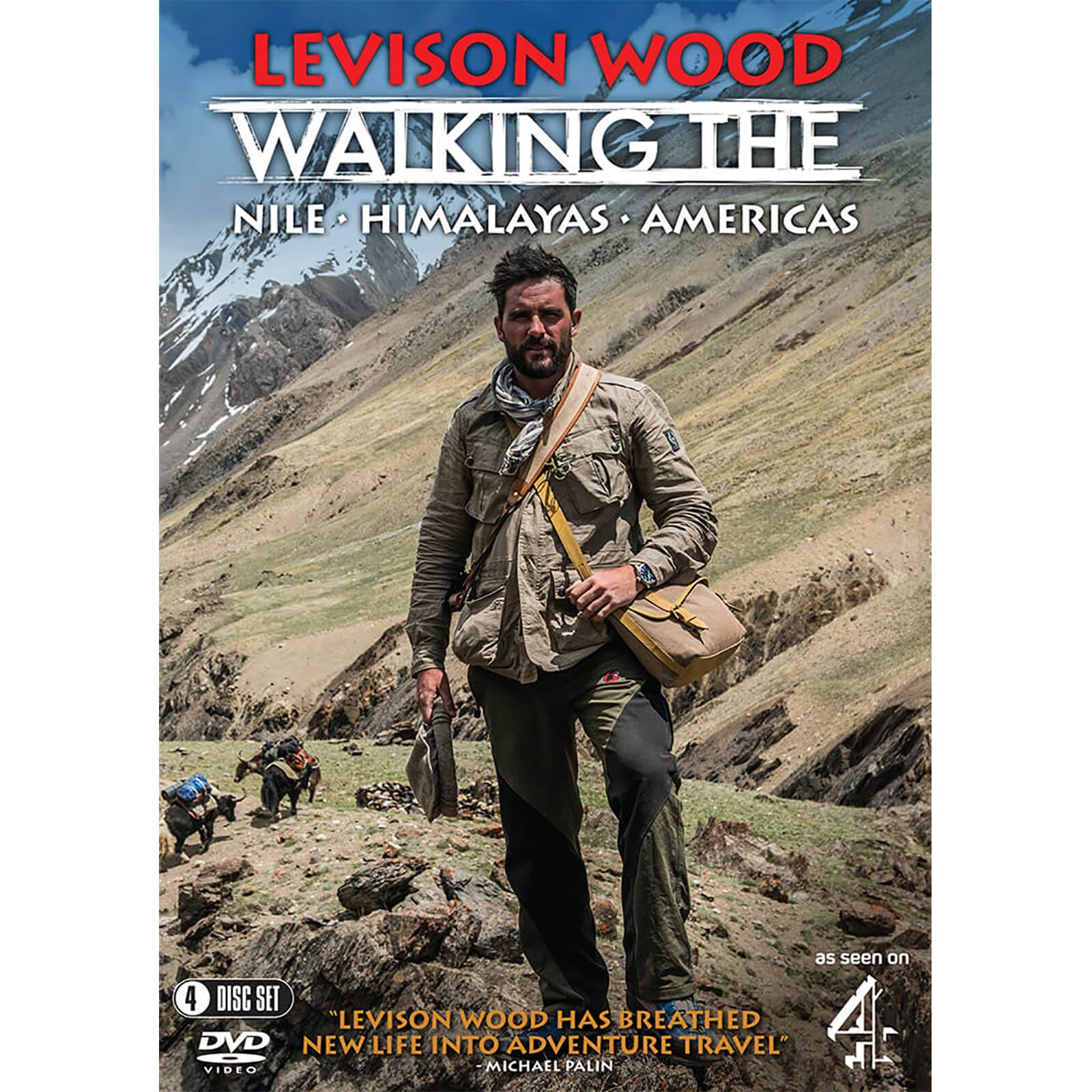 Levison Wood - Walking The Nile / Walking the Himalayas / Walking the Americas (4 Discs) [DVD]
