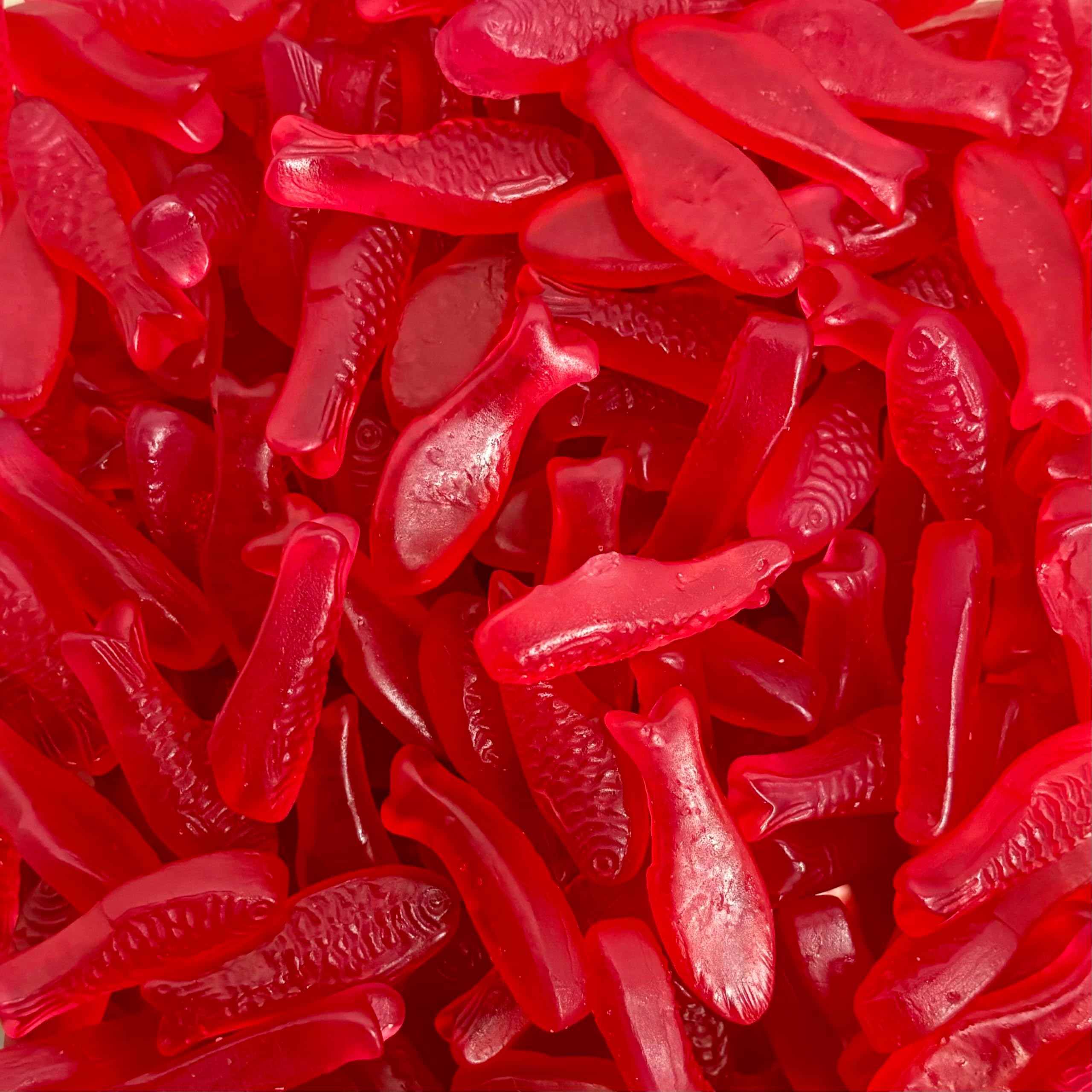 Cherry Fish 500g Share Bag by The Gourmet Sweet Company