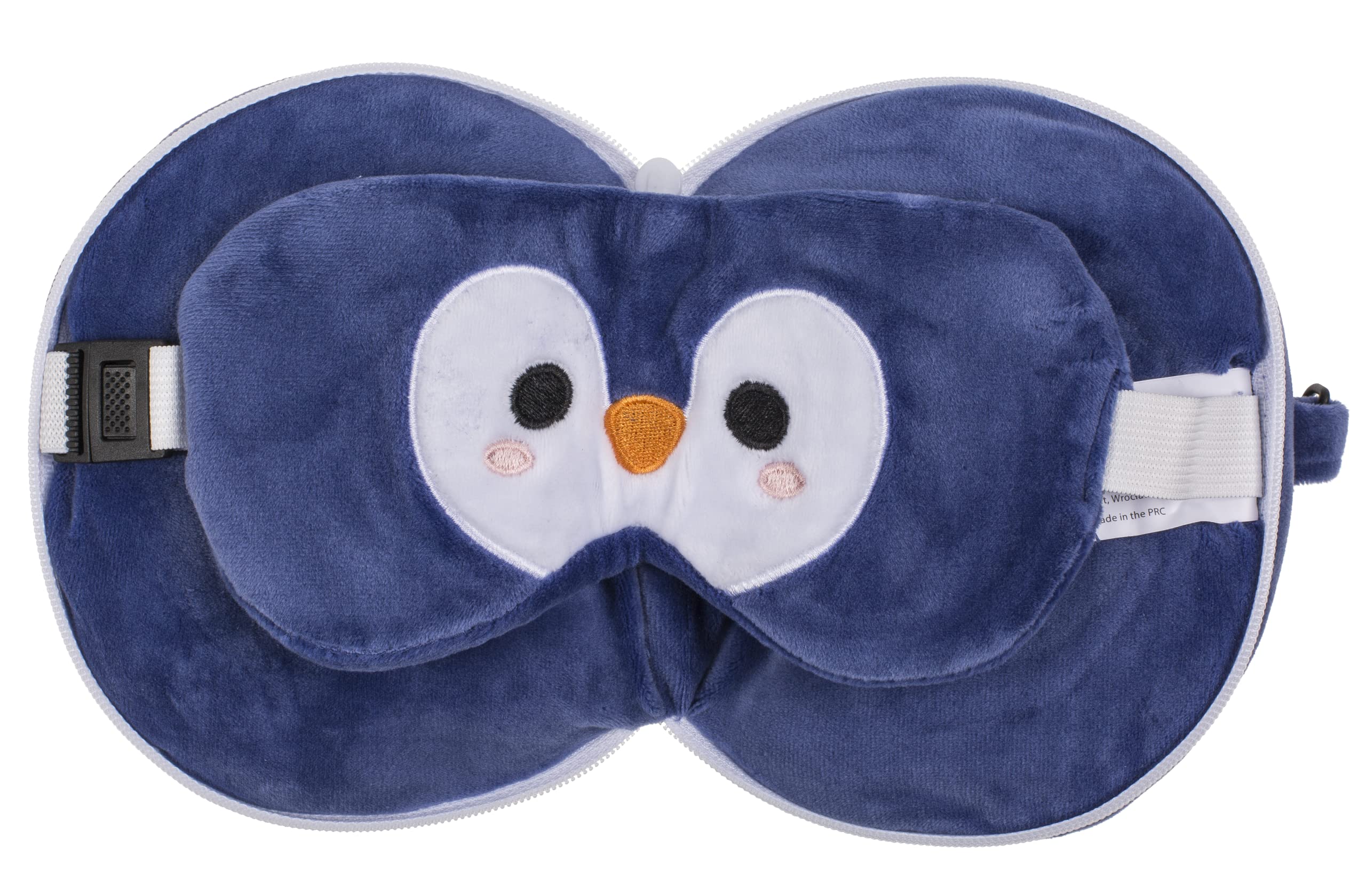 Cuscino Da Viaggio Riempibile In Velluto - Per Aereo E Auto Con Tracolla Regolabile Nero - Foto 14