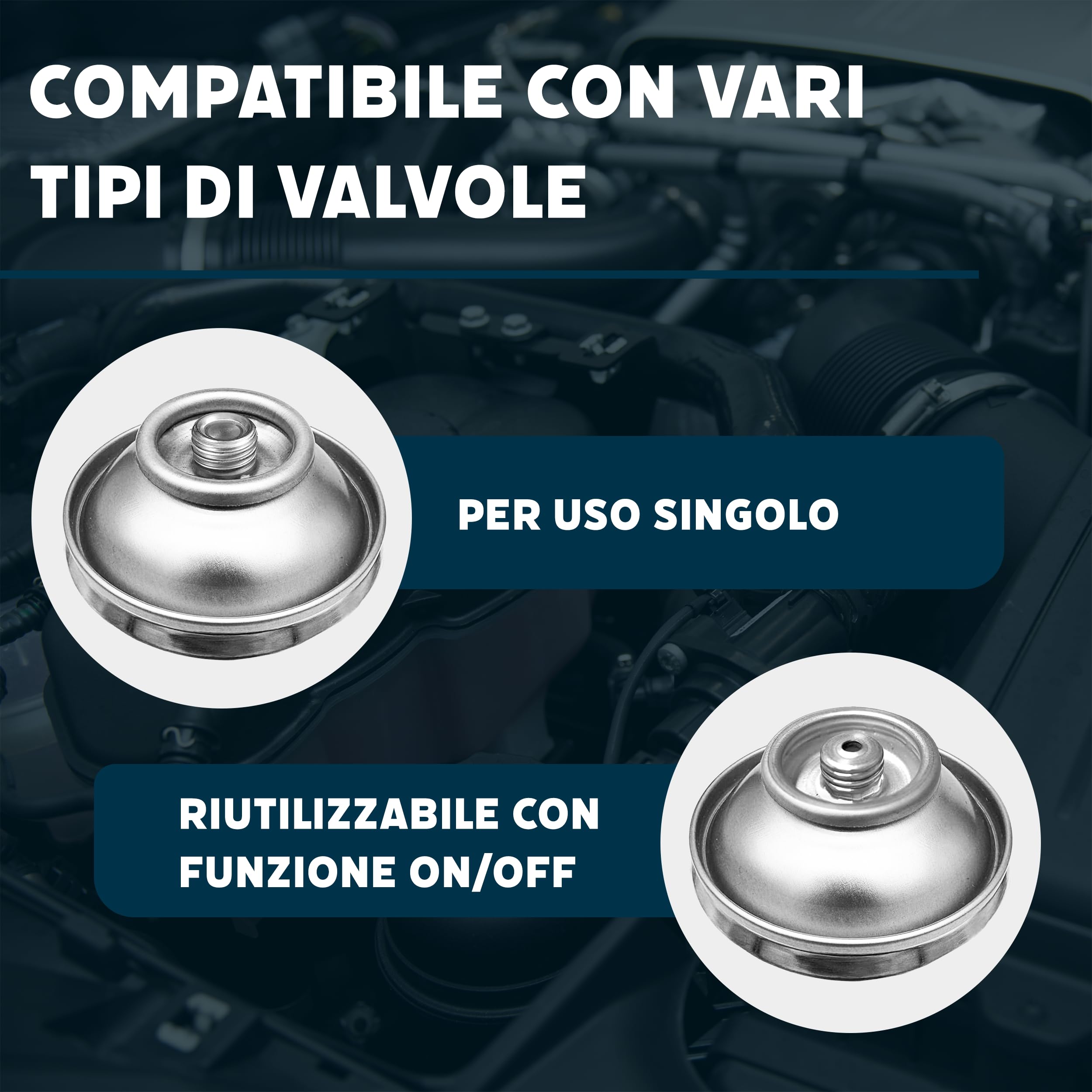 CLIMASET - Kit di ricarica per climatizzatore auto - Gas e olio R1234yf + R1234yf 3 in 1 + tubo flessibile + adattatore YF - Per veicoli fabbricati dopo il 2016, con un tubo flessibile moderno