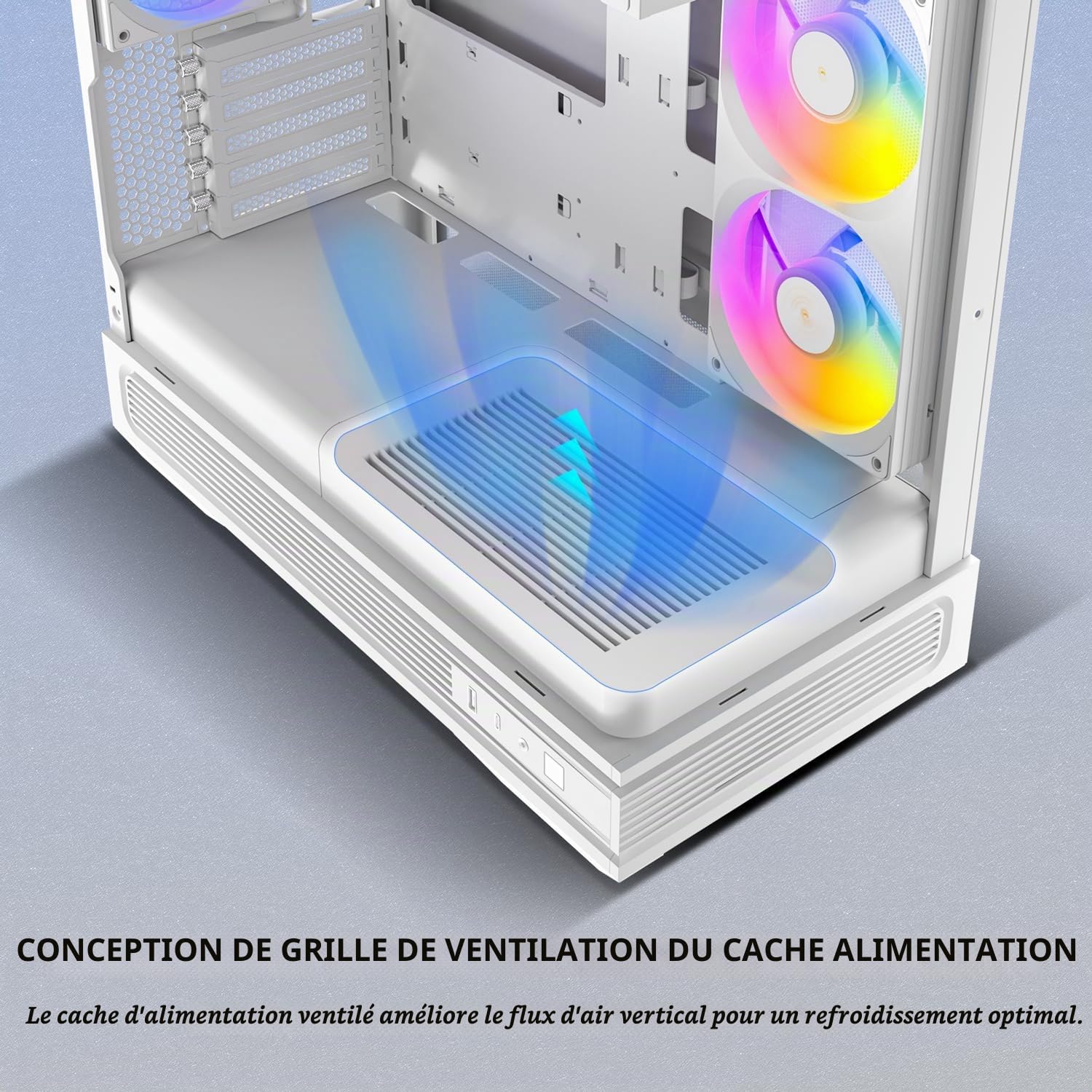 ANTEC Constellation C2M ARGB White Boîtier PC MicroATX