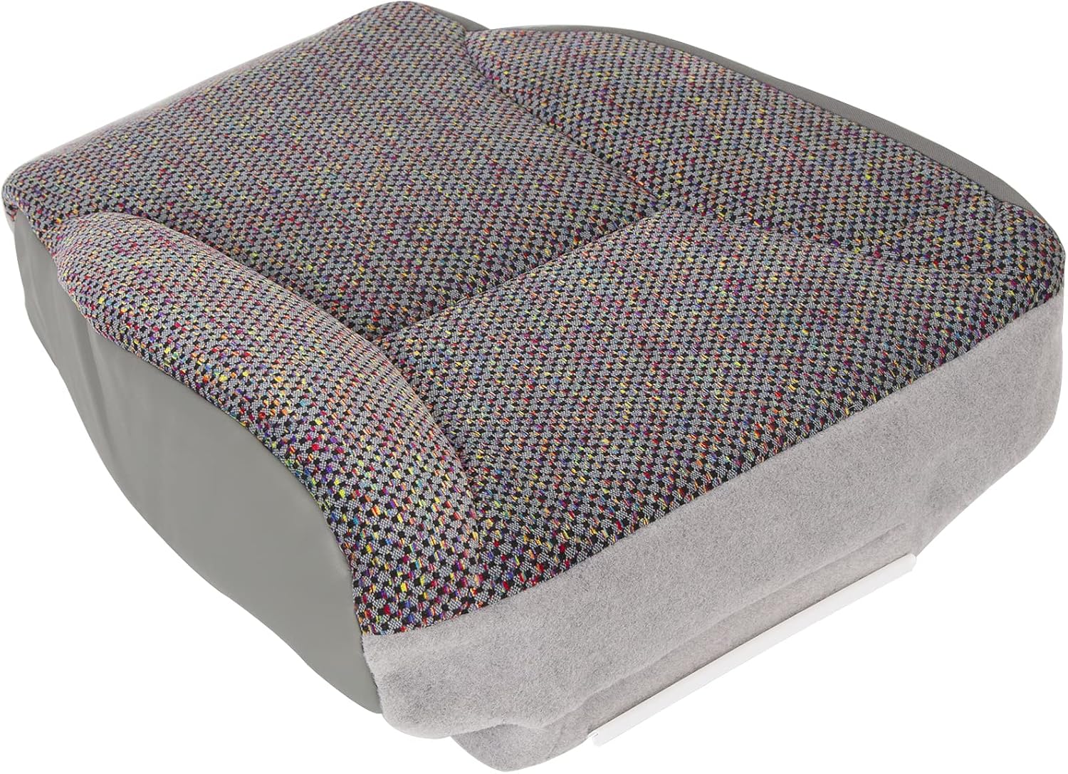 HECASA Seat Cover Compatible with 1998-2002 Dodge Ram 1500 2500 3500 SLT Mist Gray Fabric Left Driver Side Bottom Replacement
