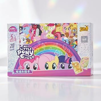 KAYOU My Little Pony Friendship Eternal Cards Vol 3 Rainbow Booster Original Box 12 Pack 100 Pcs 10 Rarity Official Edition [CN]