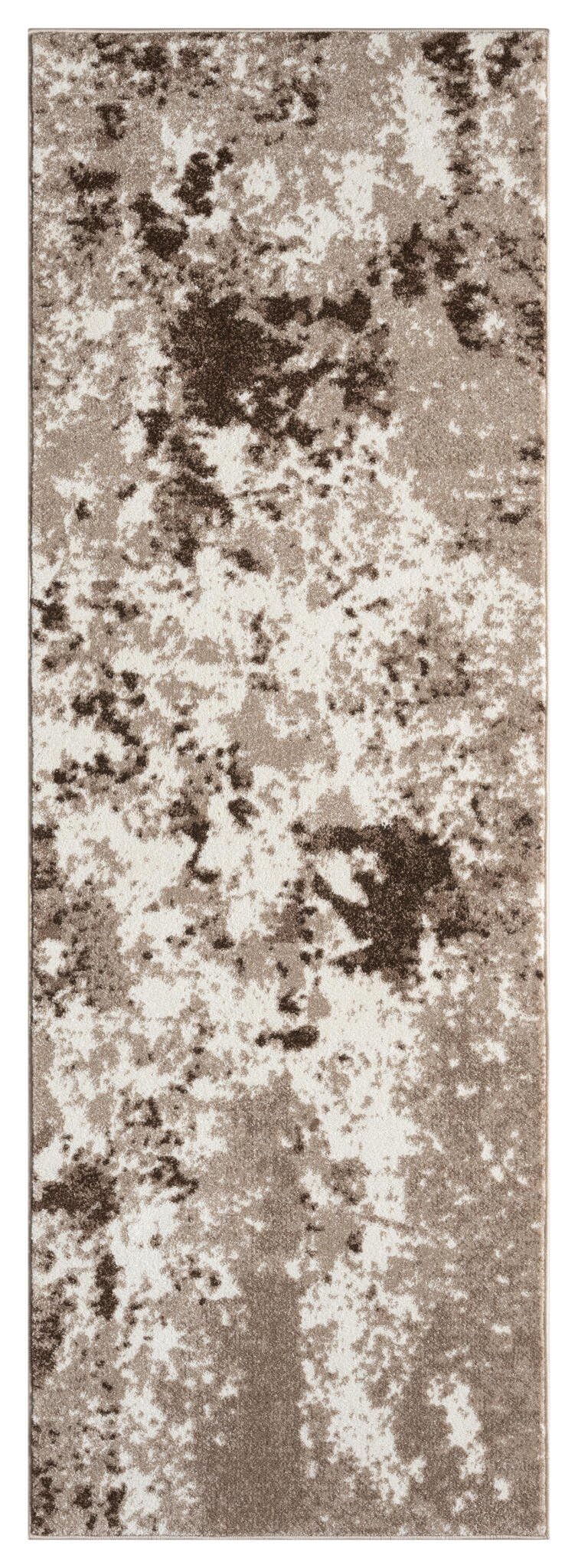 Keen Home Design Area Rugs - 2x12 Non-Shedding, Abstract Rugs for Kitchen, Living Room, Bedroom, Dining Room, Entryway - Size: 2'8