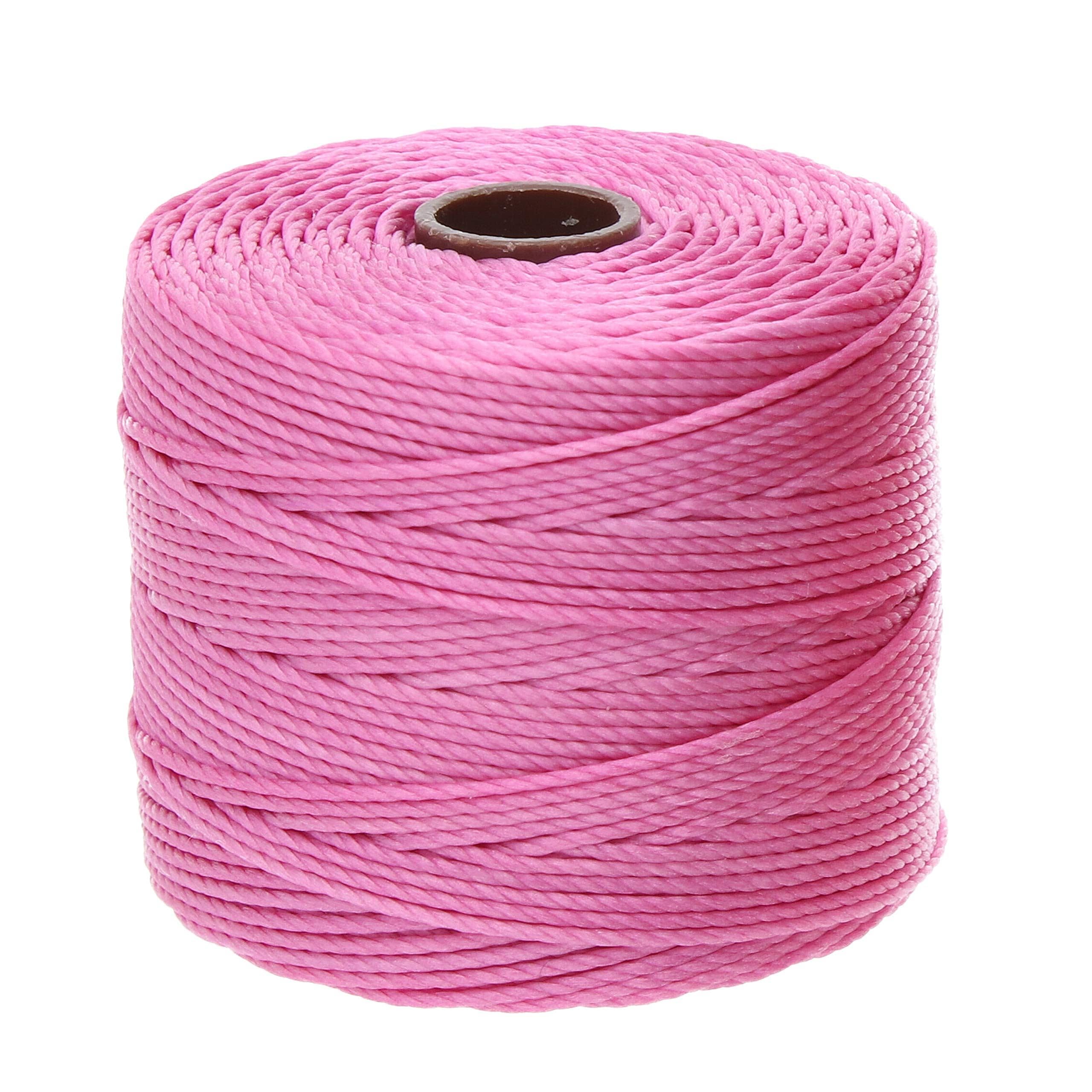 Fil S-Lon Bead Cord orchidée 0.5mm ultra résistant qui ne s'étire pas pour perles
