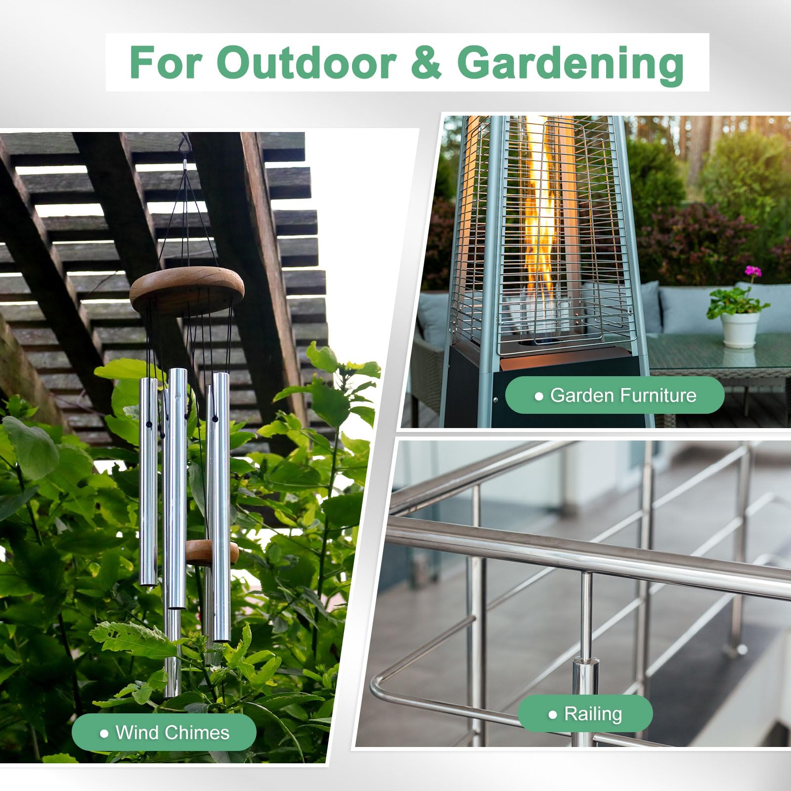 M METERXITY 3-Pack Tubo Inossidabile 304 300mm 6mm Diametro Esterno 0.4mm Spessore Parete Senza Saldatura