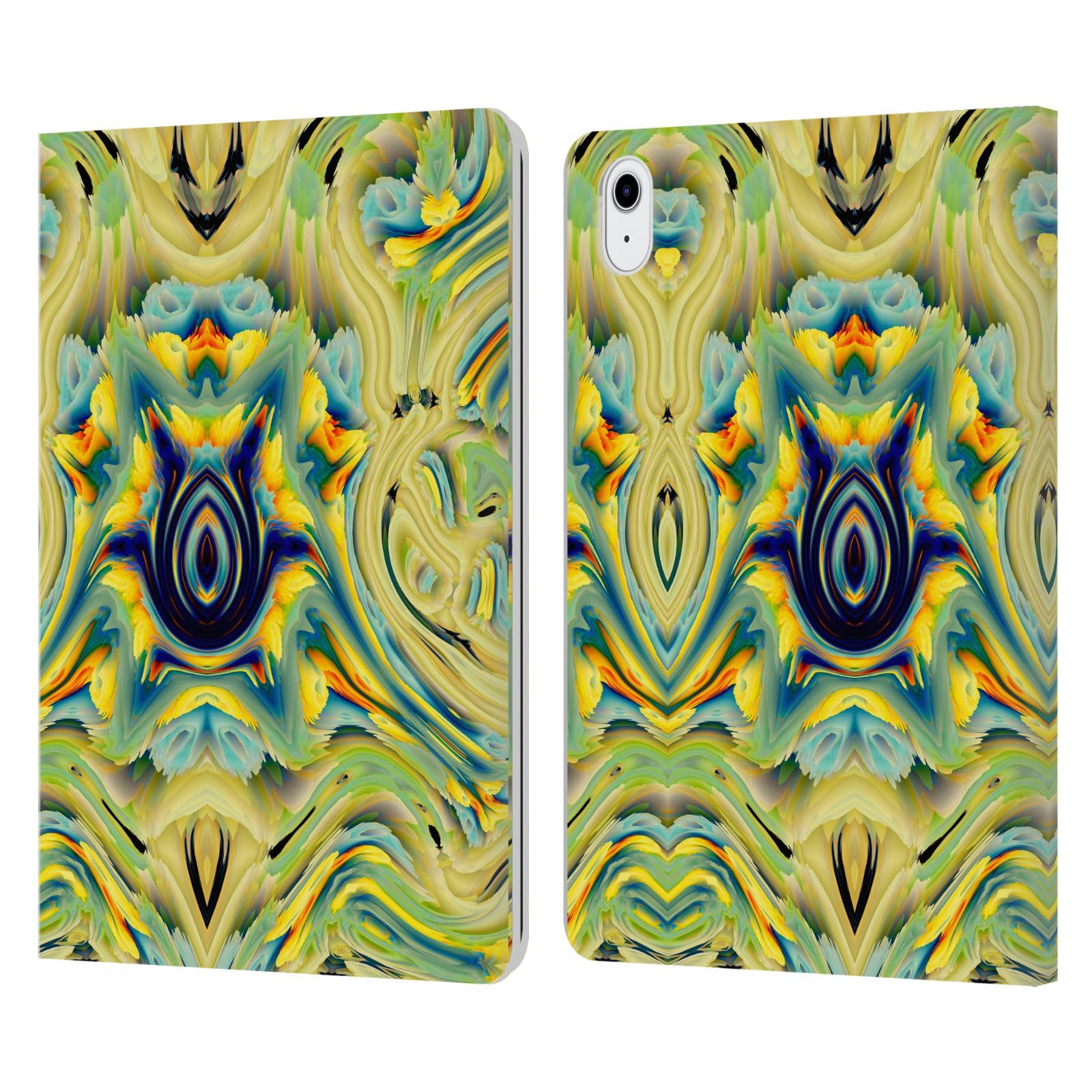 Carcasa de cuero para iPad Air 2022 funda tipo libro resistente Haroulita 7