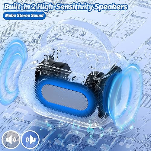 Miniatura 4 de Heroange Máquina de karaoke para niños con doble controlador, juguetes para niñas de 3 a 12 años, micrófono para niños de 3, 4, 5, 6, 7, 8, 9, 10,