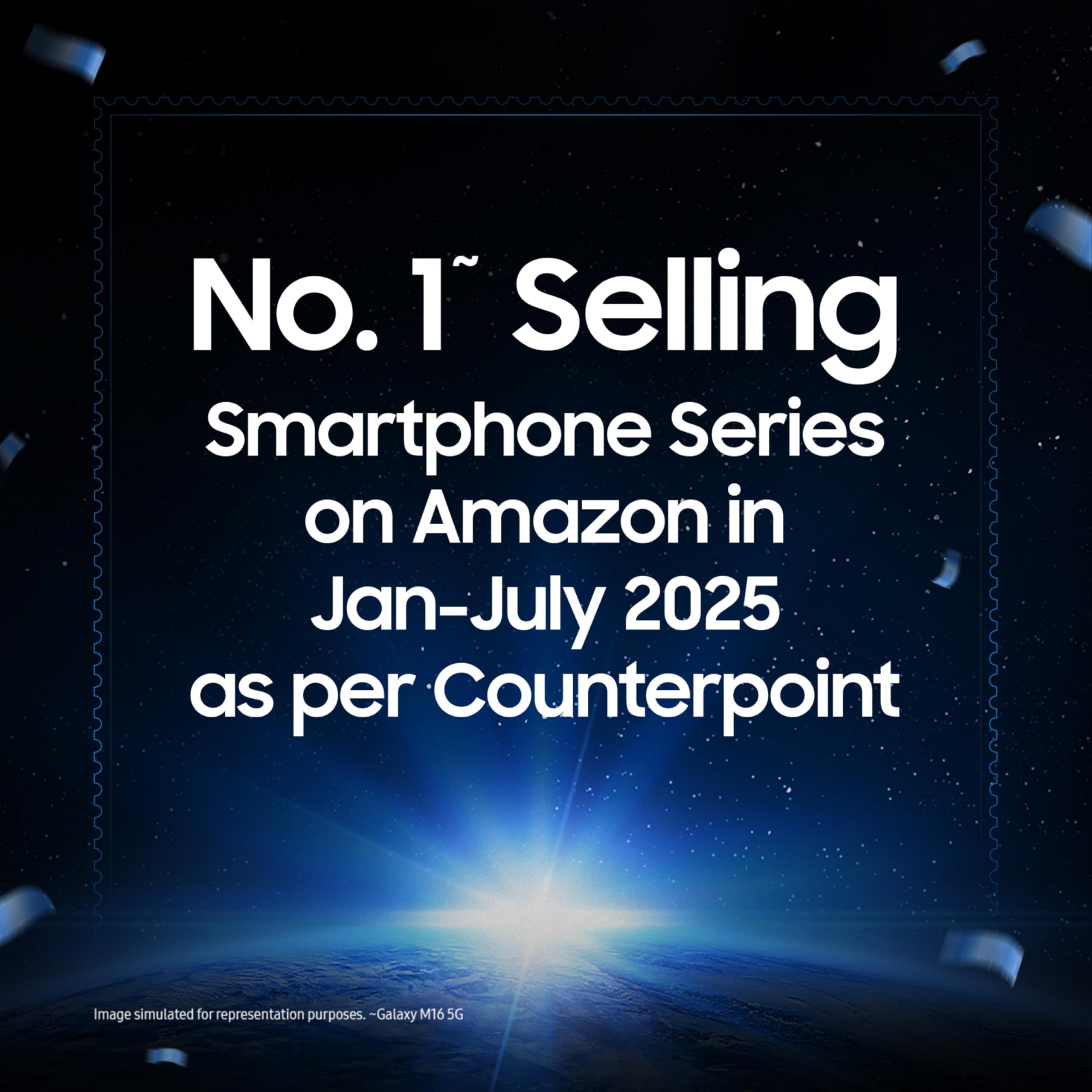 Samsung Galaxy M17 5G Mobile (Sapphire Black, 6GB RAM, 128GB Storage) | 50MP OIS Triple Camera | Gorilla Glass Victus | IP54 | 6 Gen OS Upgrades | AI | Gemini Live | Lag-Free Gaming | Without Charger image 2