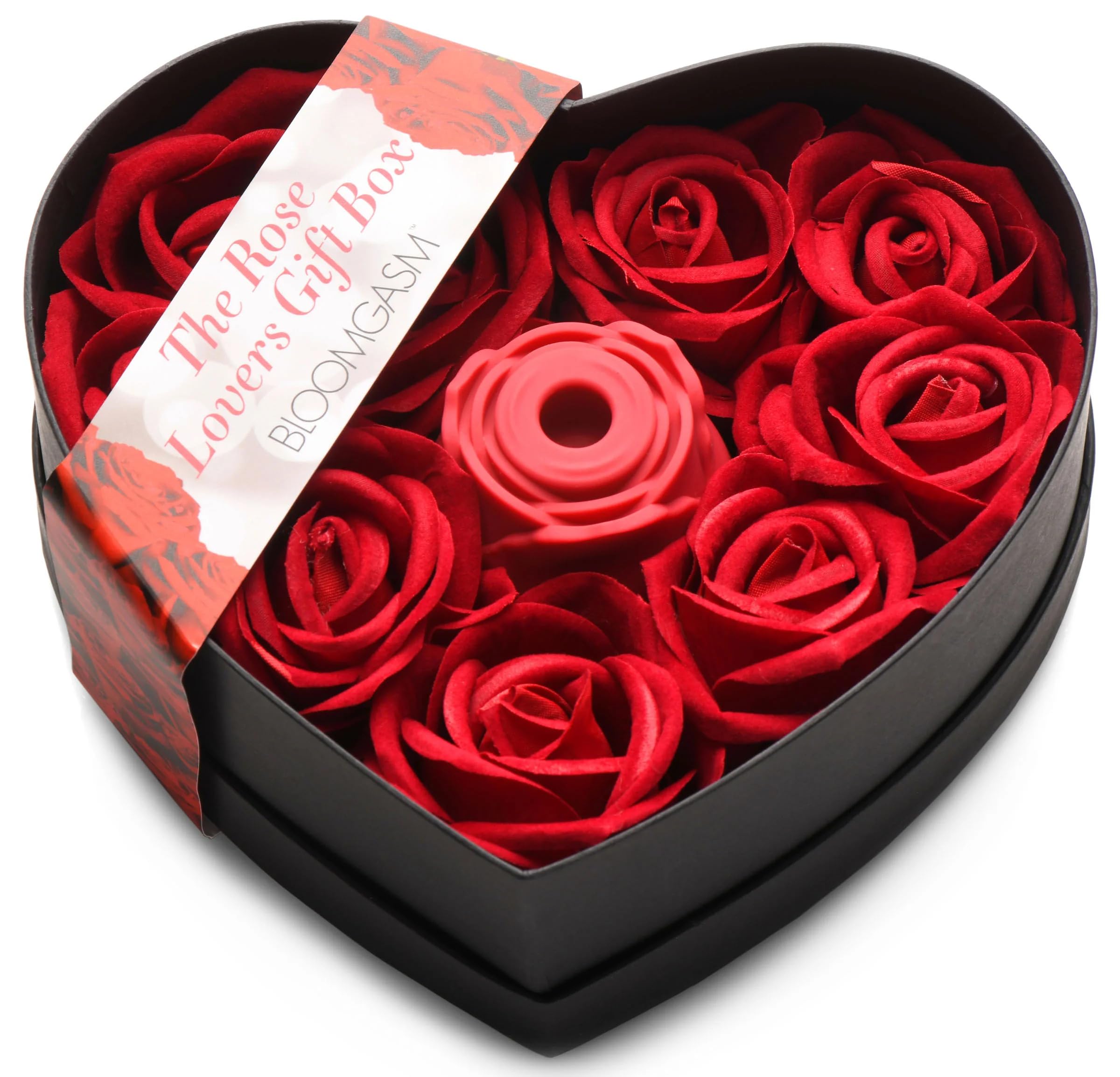 Amazon.com: The Rose Lover's Gift Box 10X Clit Suction Rose - Red