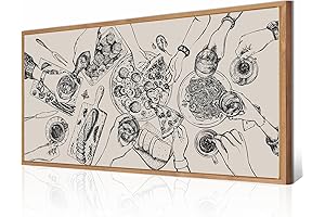 BINCUE Kitchen Paintings for Wall Decor - Refreshing Your Kitchen Ambiance