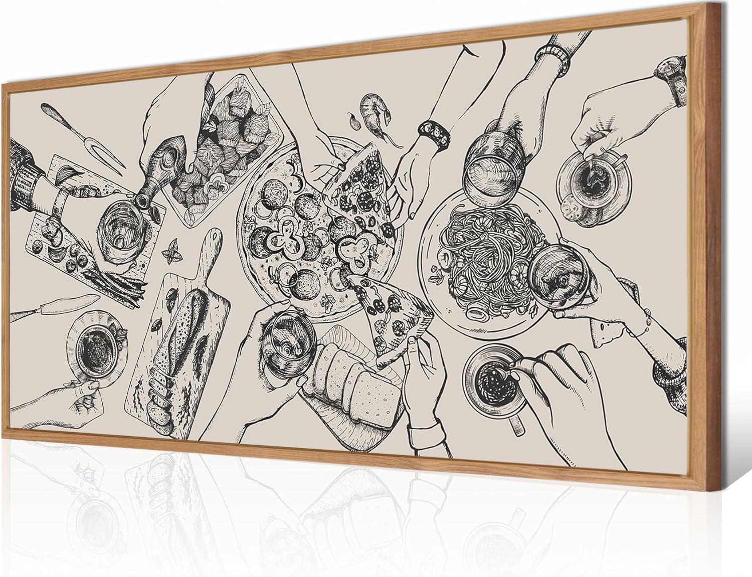 BINCUE Food wall art