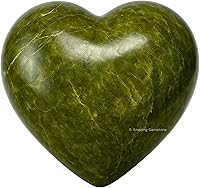 Vista 72 de Amazing Gemstone Piedra de Palma de Corazón de Cristal de Chakra - Piedra de Masaje de Bolsillo para Preocupación para Equilibrio Natural de Chakras