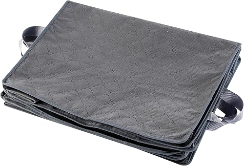 Miniatura 5 de Contenedores de almacenamiento para ropa, bolsas de armario, contenedores de 35 litros, organizador de ropa, organización para organizar mantas,