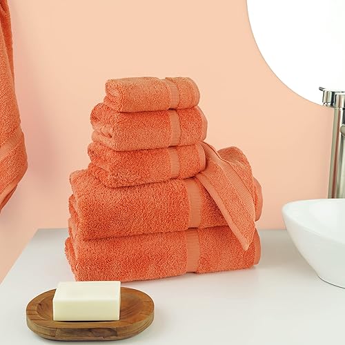 Vista 231 de Chakir Turkish Linens - Toallas de baño turcas de 100% algodón (35 x 70 pulgadas, toallas de baño grandes, color rosa)