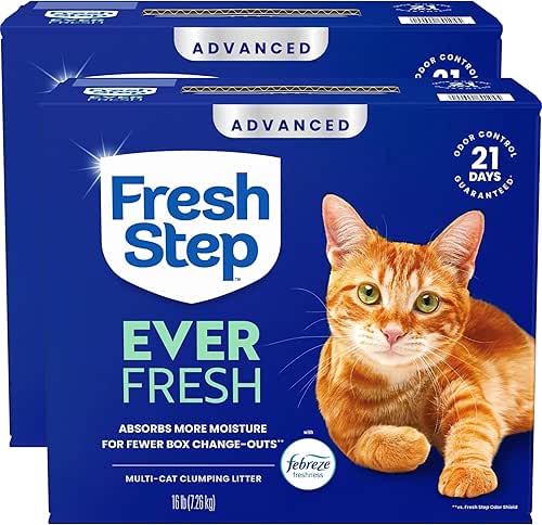 Fresh Step Advanced Ever Fresh Multi Cat Clumping Cat Litter