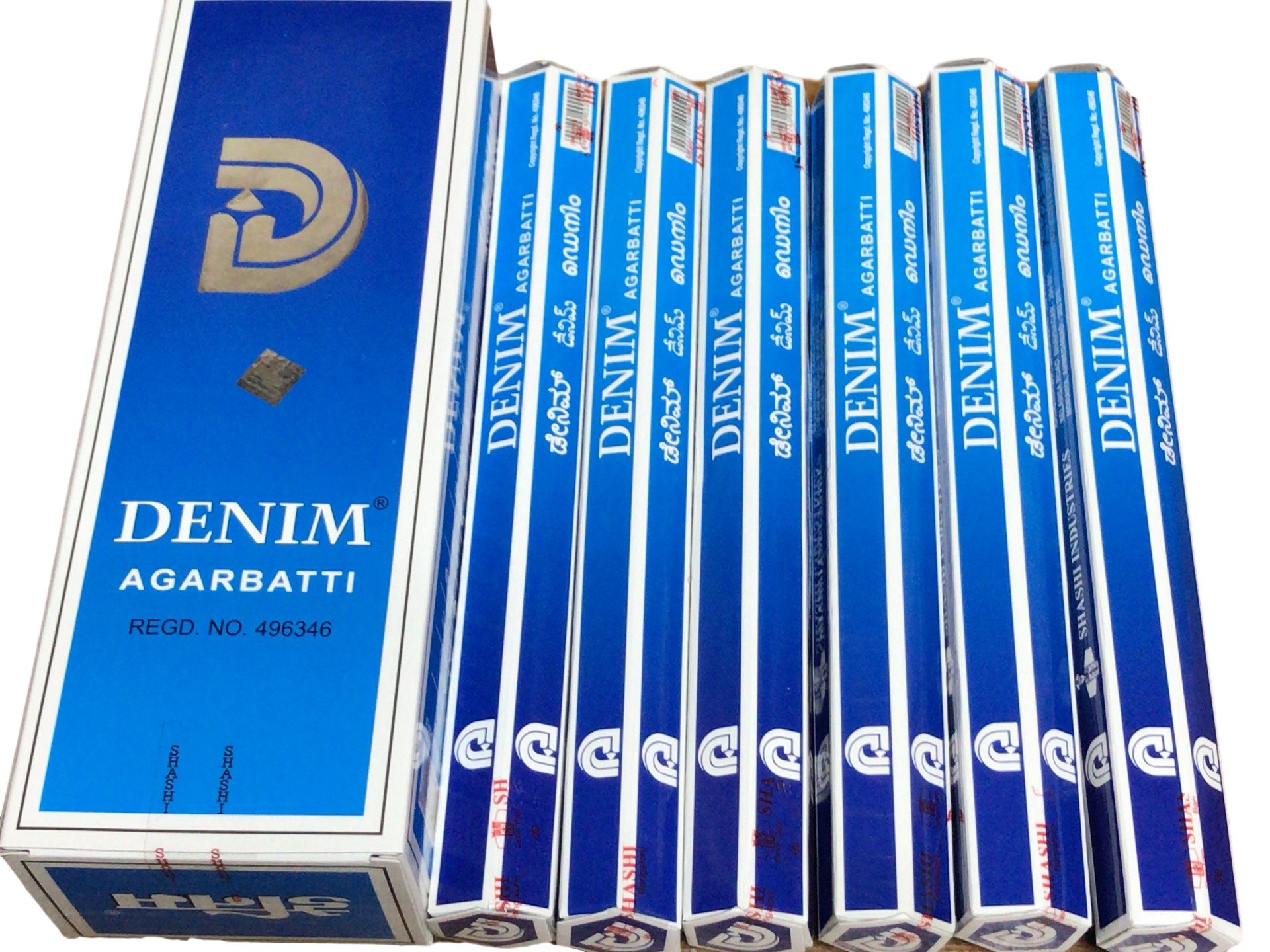 Amazon.co.jp: SHASHI シャシ デニム DENIM デニム ステック お香 6本