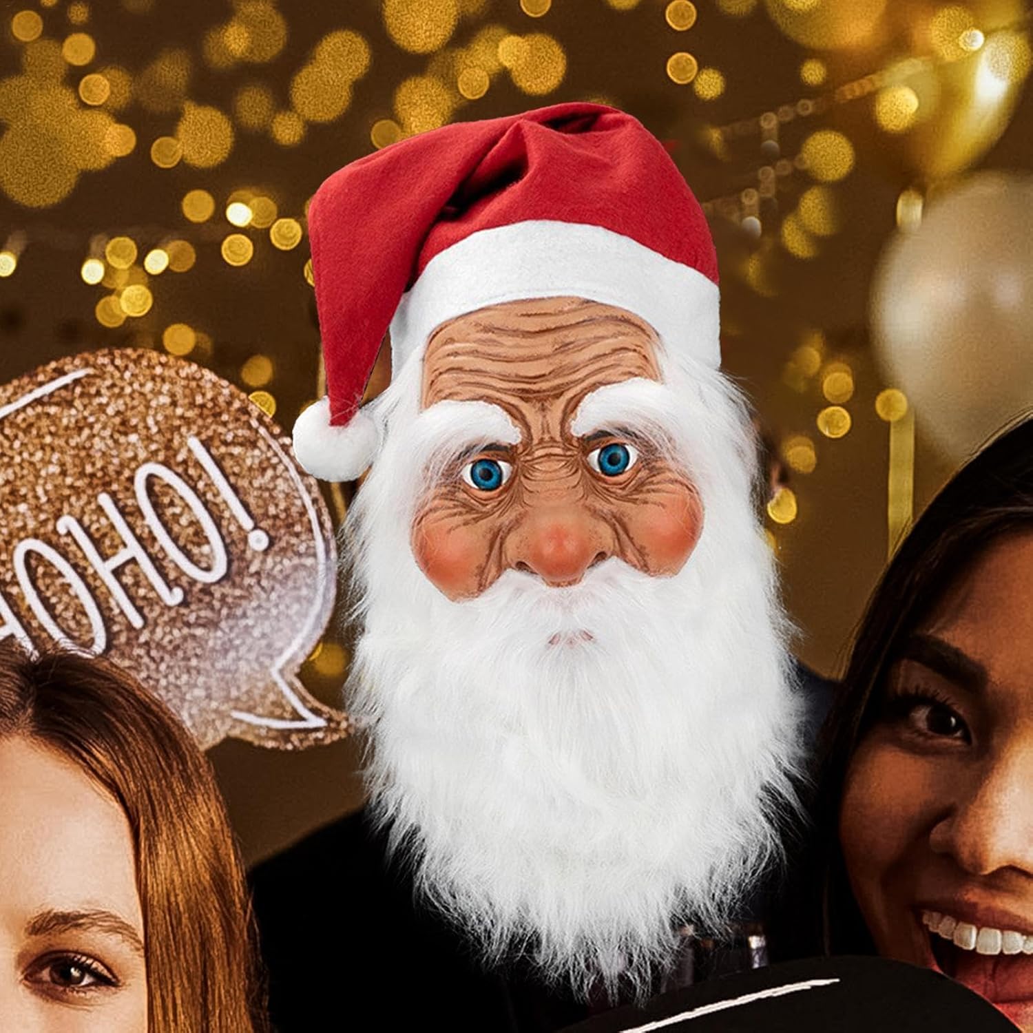 Amazon.co.jp: [S-DEAL] サンタ フェイスピース,サンタ フェイス