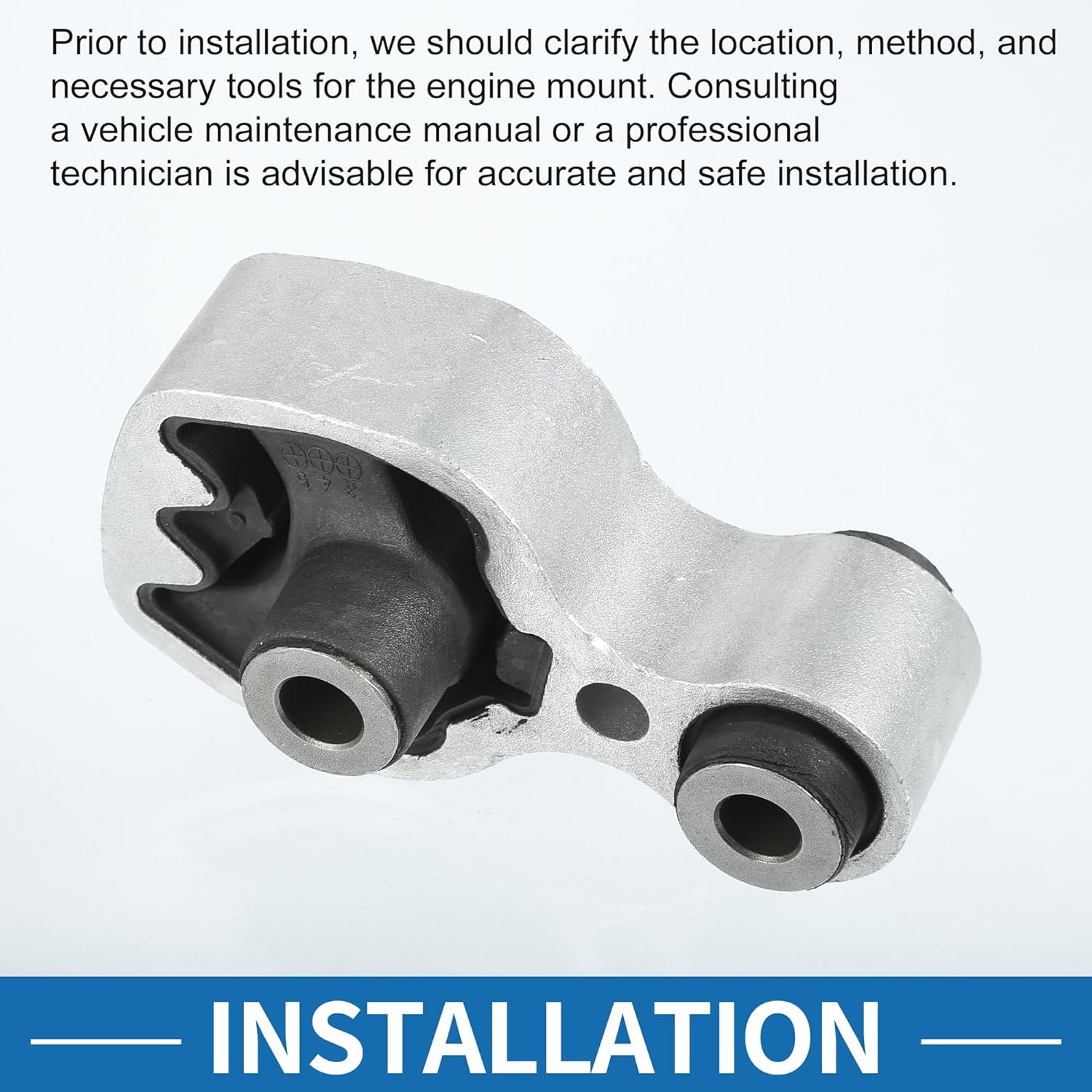 Engine Motor Mount No.KF5939040A Torque Strut Mount for Mazda 3 2.5L 2015-2018 Metal Rubber