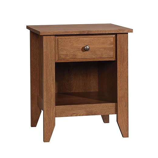 Sauder Shoal Creek Night Stand, Oiled Oak finish