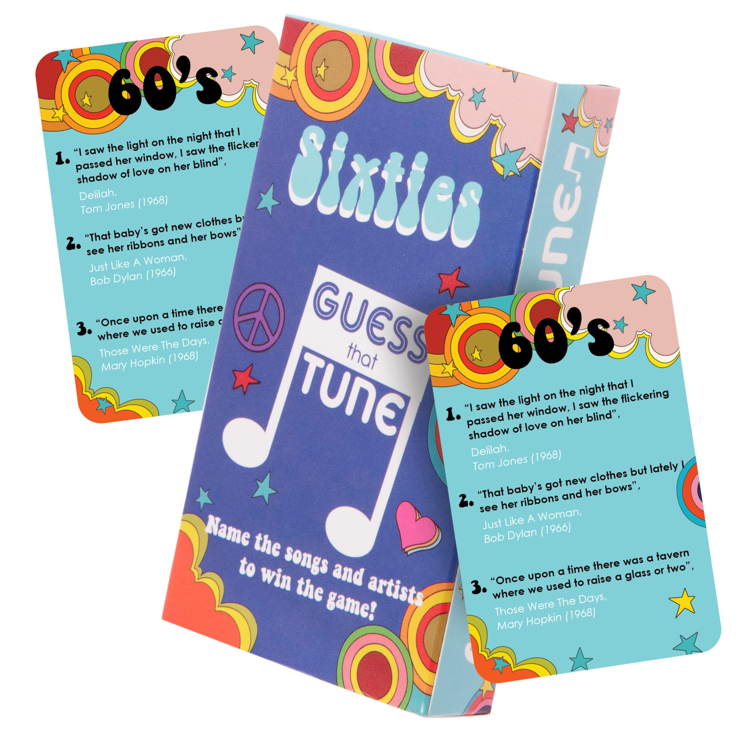 Amazon.com: Boxer Gifts Sixties Guess That Tune Music Card Games