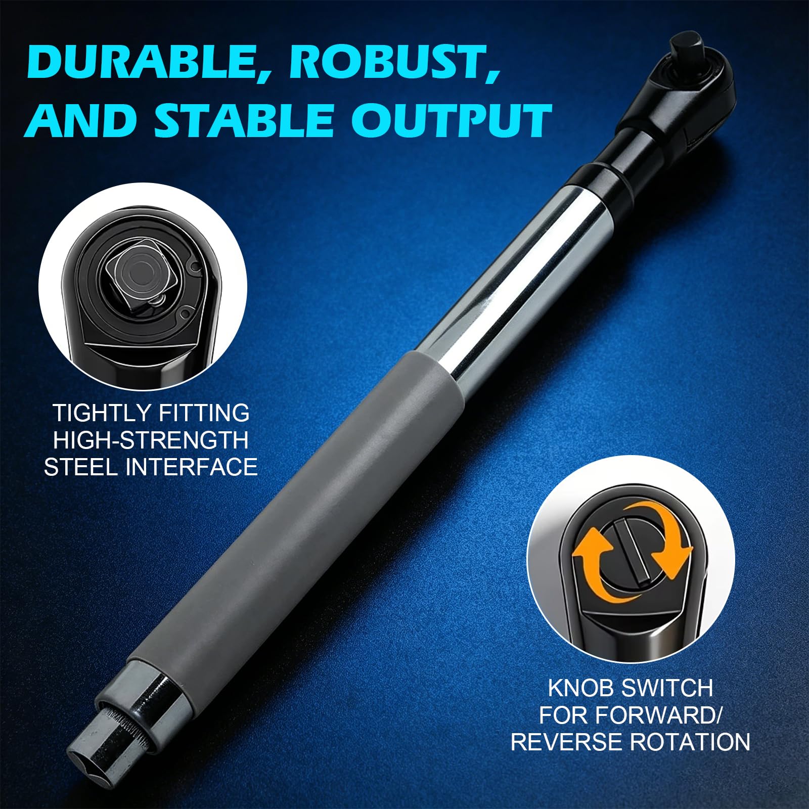 Chiave di prolunga offset da 1/2", con 5 adattatori a bussola e 2 aste di prolunga, set di attrezzi per chiavi a bussola, per auto, officina, aree ristrette