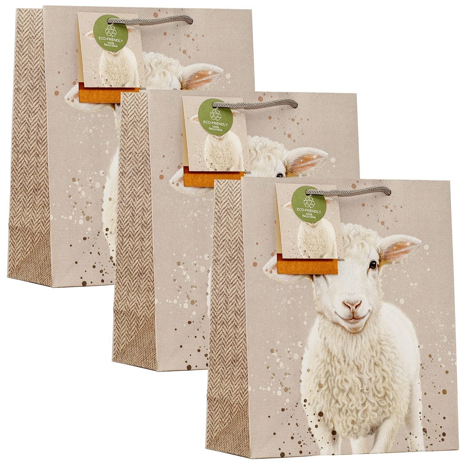 Design By Violet Sheep Medium Gift Bags Pack of 3 — image 1