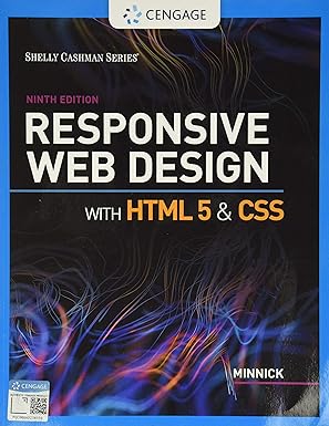 Responsive Web Design with HTML 5 & CSS (MindTap Course List): Minnick ...