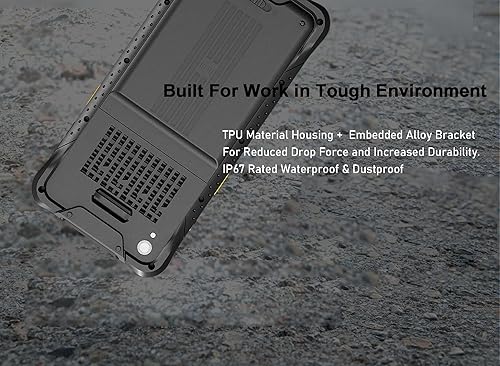 Miniatura 7 de Vanquisher Tablet PC resistente de 6.5 pulgadas, Windows 11 IOT Enterprise OS, PDA de mano con escáner de código de barras Honeywell N3680, NFC,