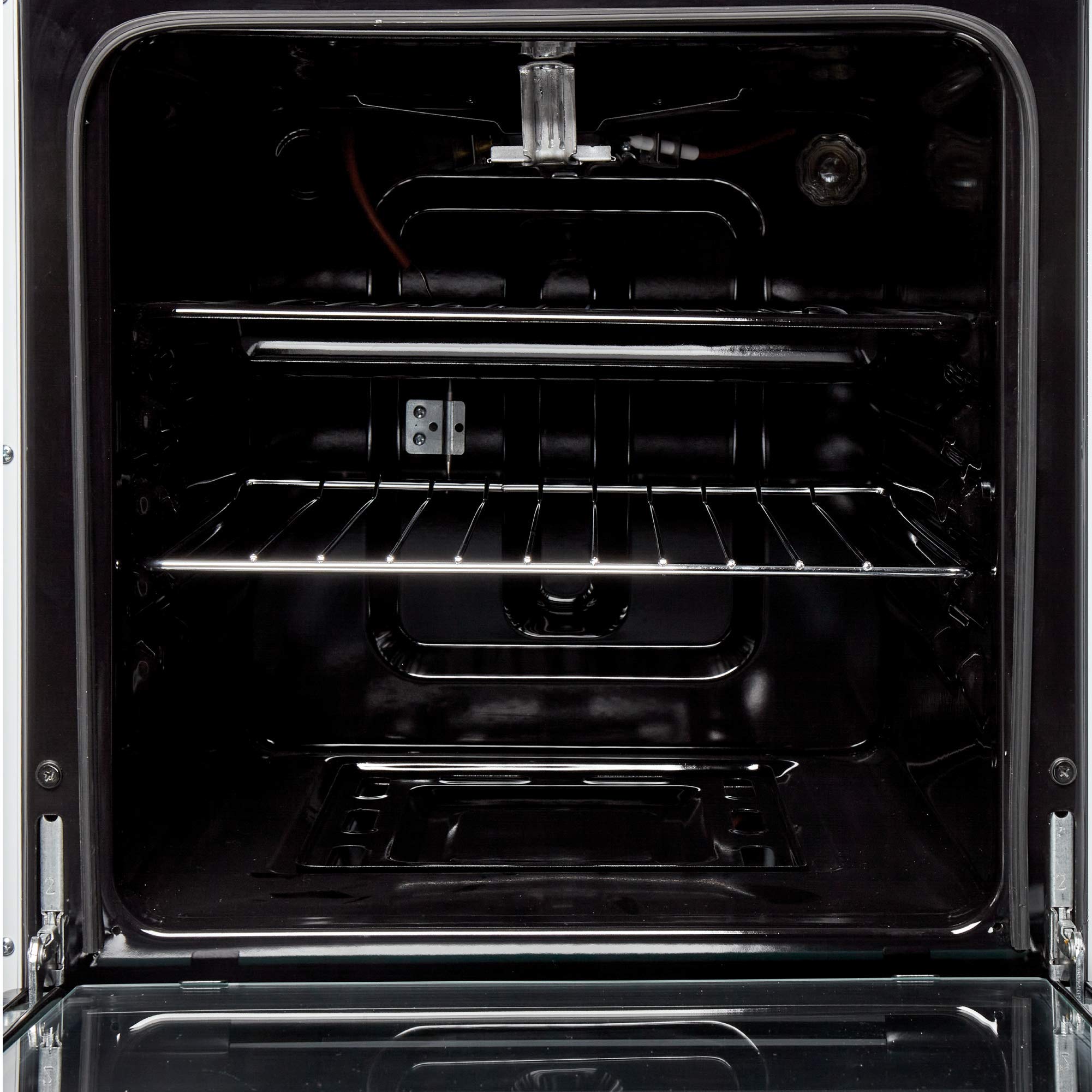 Haden 50cm Gas Cooker - White Freestanding Gas Cooker with 4-Burner Hob, Conventional Oven & Grill - Compact, Safe & Efficient Cooking Solution - LPG Conversion Kit Included — view 5