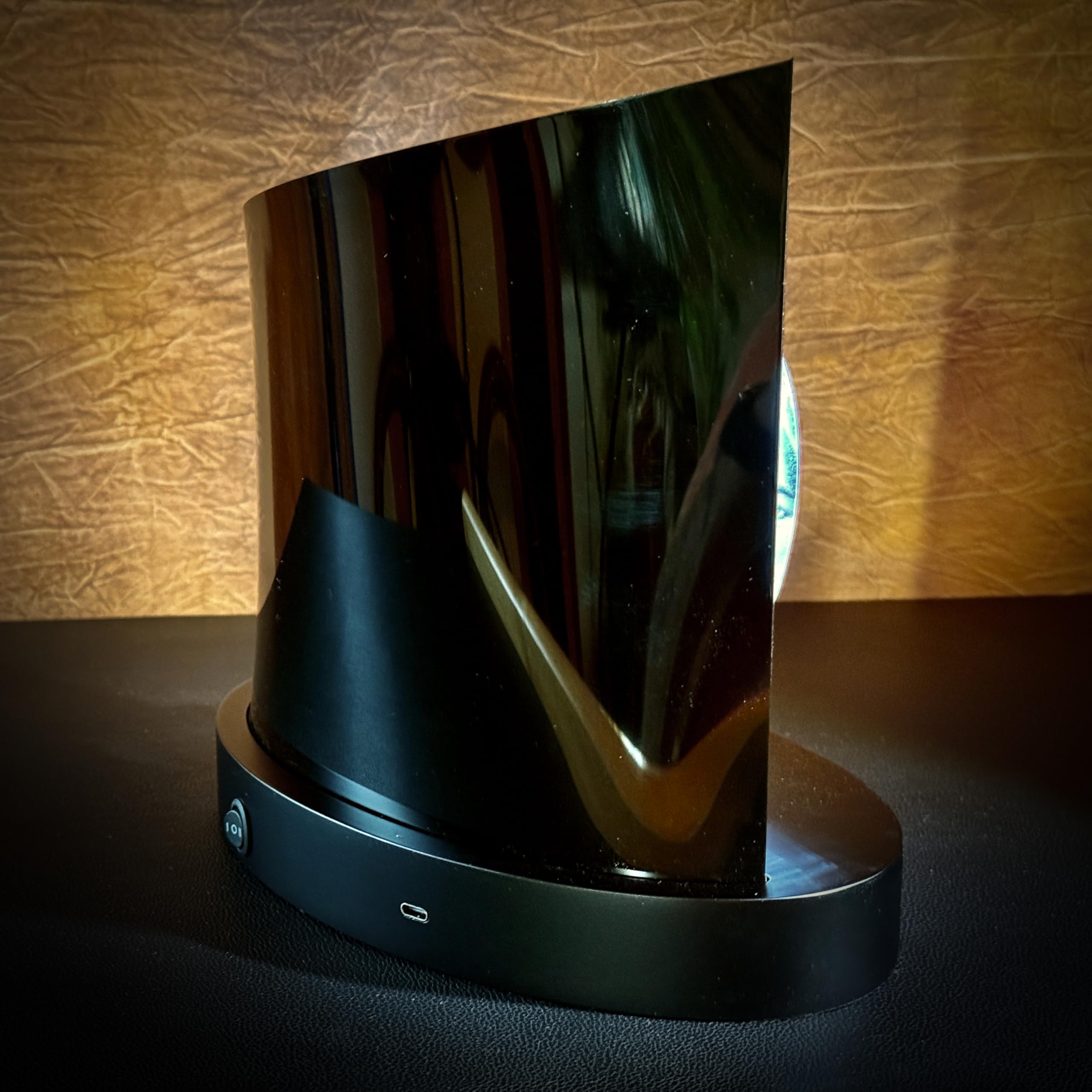 contento | 3D Kristall | Rock mit Clarisso Leuchtsockel | 3D Glasfoto Felsen Laserung | Foto im Glas in 3D | Geschenk als Erinnerung zum Geburtstag, Weihnachten, Hochzeit, persönlich - Premium