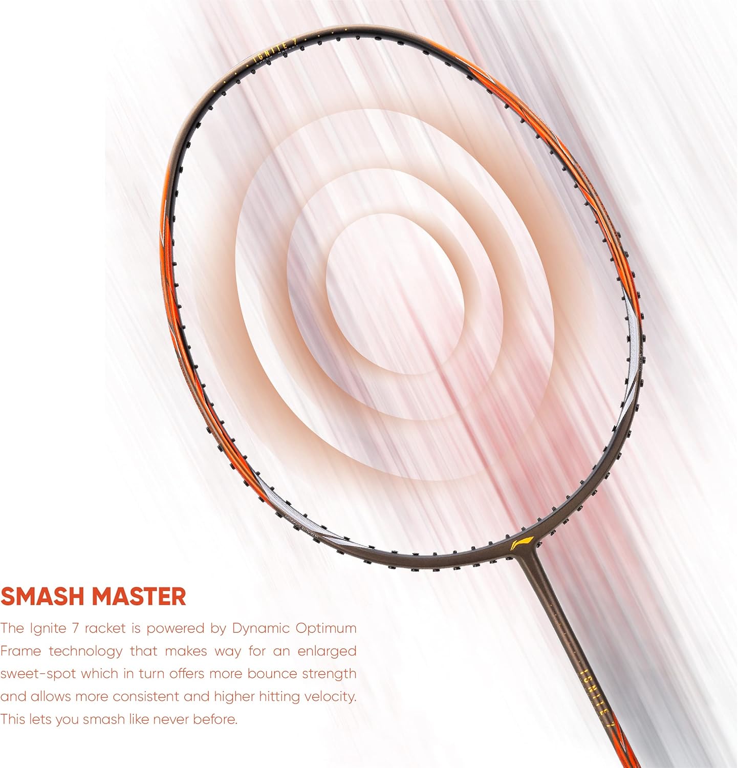 Li-Ning Ignite 7 (Speed Racket. 77 Grams)