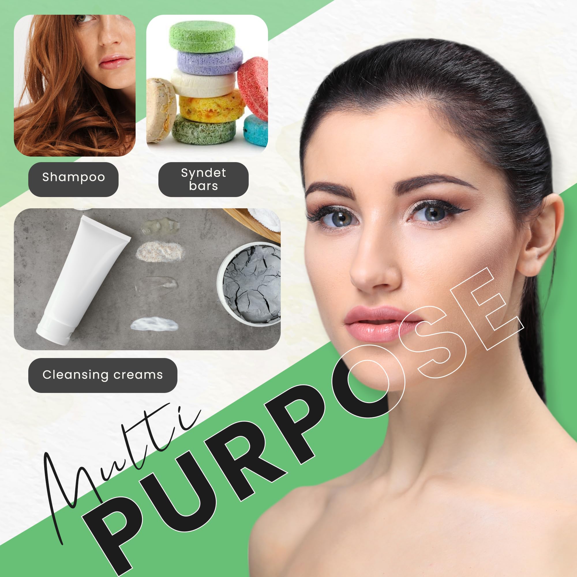 Surfactante SLSA, 100gr | Lauril sulfoacetato de sodio | Jabón espumoso Bombas de baño Barras de burbujas | Surfactante de origen natural y sin perfume