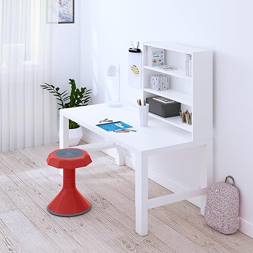 Miniatura 60 de ECR4Kids - Taburete oscilante activo ACE para niños y adultos, aula flexible y asientos en el hogar Verde,Berenjena,Verde (Grassy