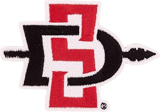 Desert Cactus San Diego State University Patch – Embroidered Iron On/Sew On Applique for Blazers, Jackets, Backpacks, Bags, Hats & Tactical Gear – Aztecs (Patch - Design A)