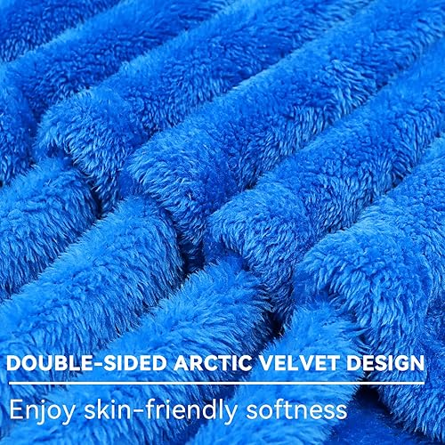 Miniatura 6 de Manta de forro polar, acogedora, suave y ligera, cálida de felpa negra, para otoño, sofá, cama, campamento, viajes, picnic, al aire libre, ropa de