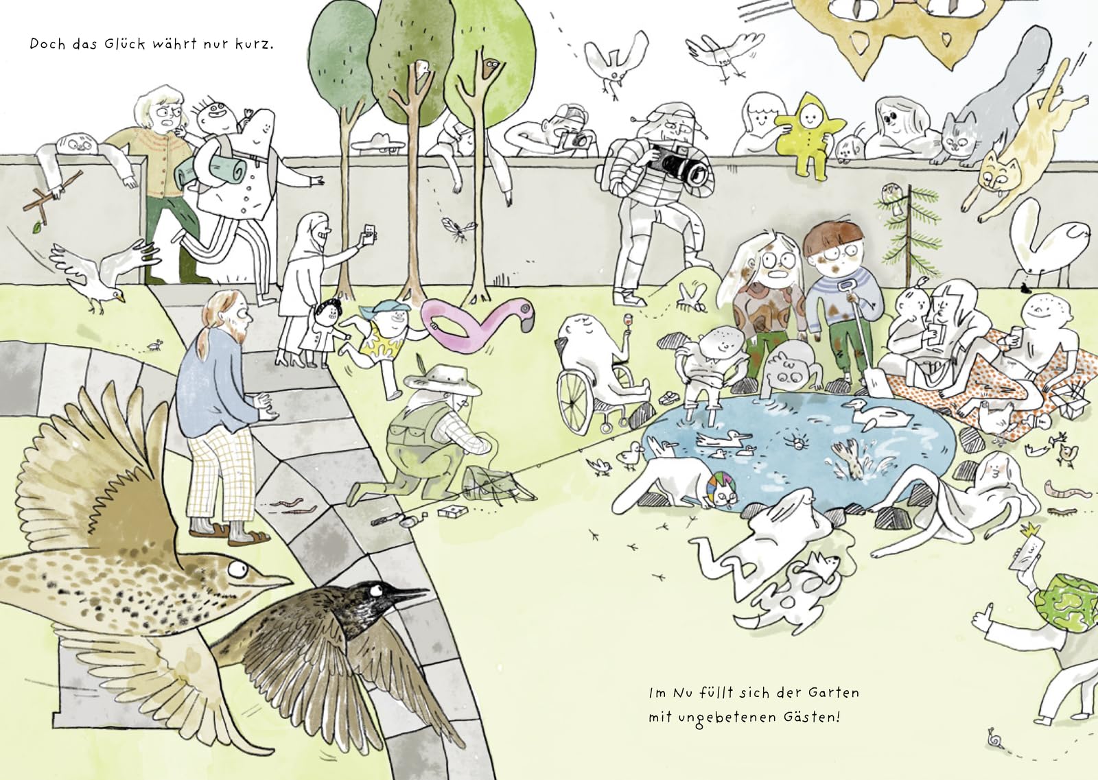 Ein Teich für uns: Lustiges Bilderbuch über das Zusammenleben in der Natur für Kinder ab 5 Jahren