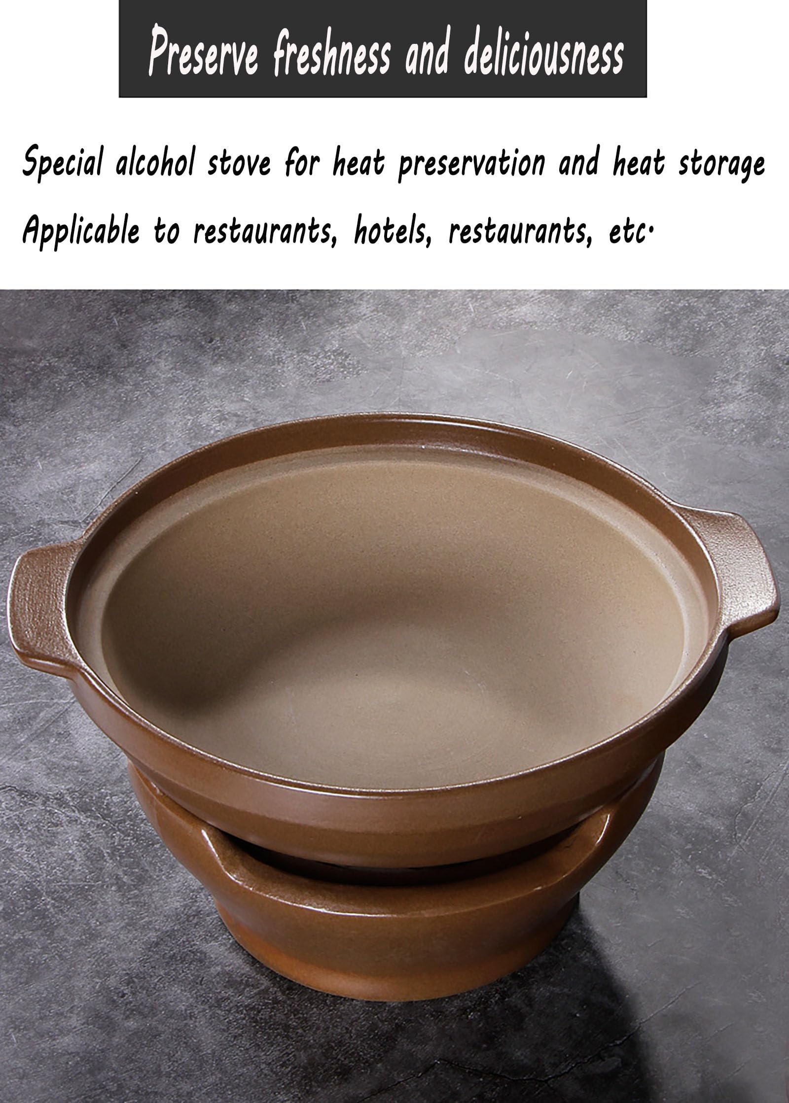 Cazuelas De Barro Cazuela De Barro Refractario Rambleña 5L Con