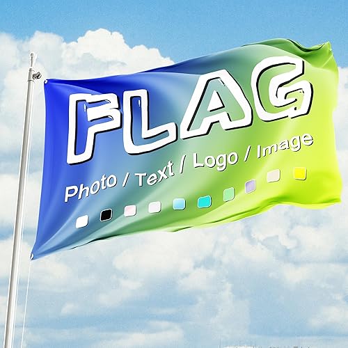 Bandera personalizada de 3 x 5 pies, banderas personalizadas de doble cara para exteriores, haz tu propio logotipo, foto, imagen, texto, banderas de disponible en Yaxa Colombia