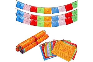 Tibetan Prayer Flags - A Tapestry of Prayers and Color