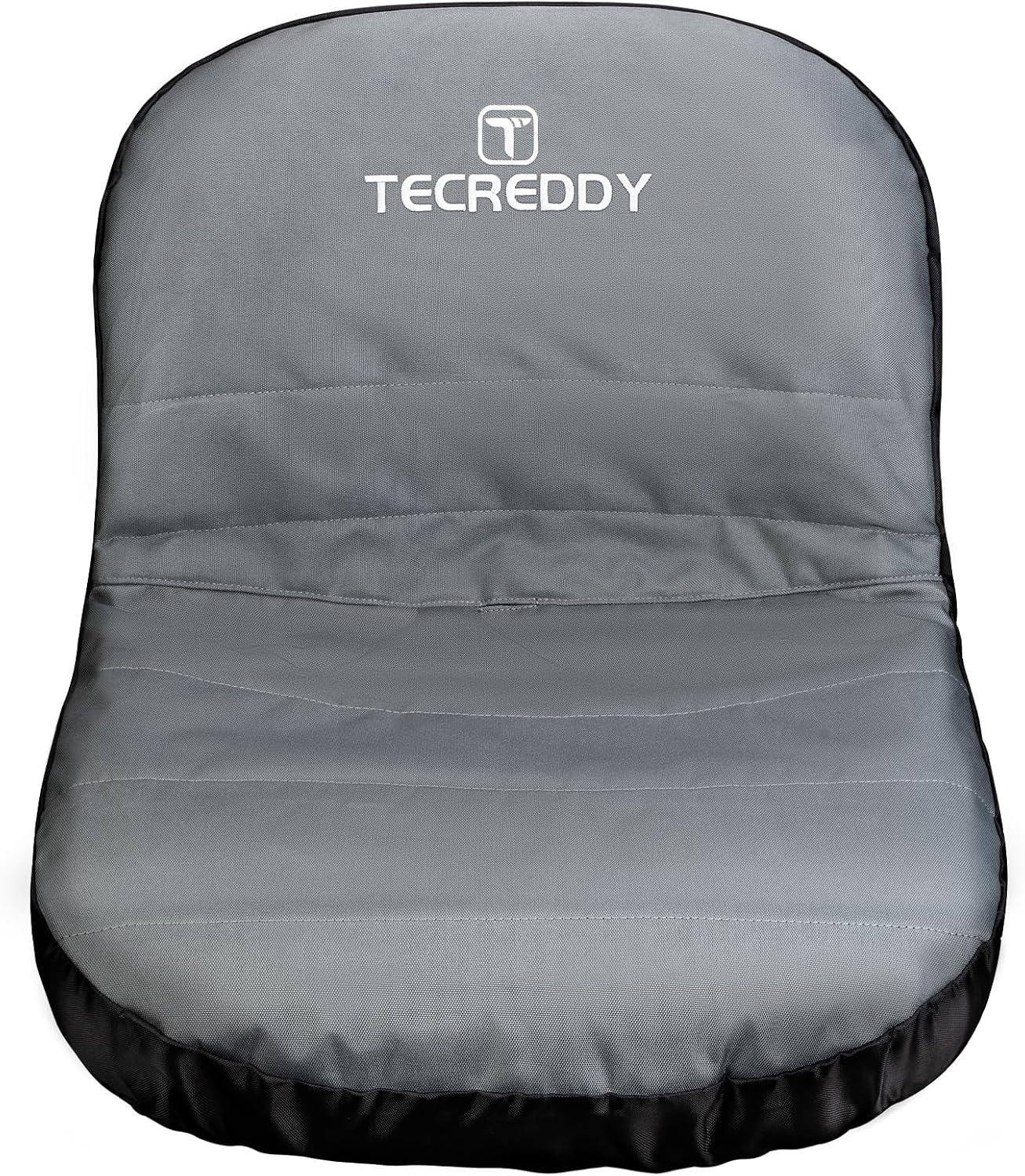 Lawn Mower Seat Cover, Weatherproof Durable Tractor Seat Cover Compatible with Husqvarna Craftsman Toro John Deere Cub Cadet Riding Lawn Mower, Medium Gray Medium