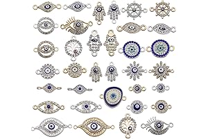 Enigmatic Evil Eye Adornments for Alluring Creations
